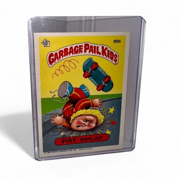 Garbage Pail kids
3rd Series
1986

Pat Splat
#89B - Picture 1 of 2
